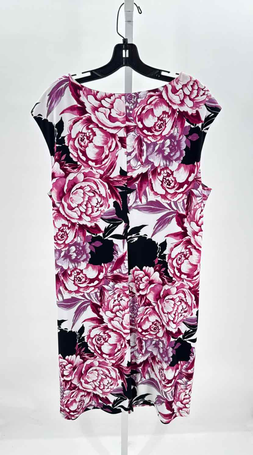 Connected Purple Women Size 2X Womens Dress