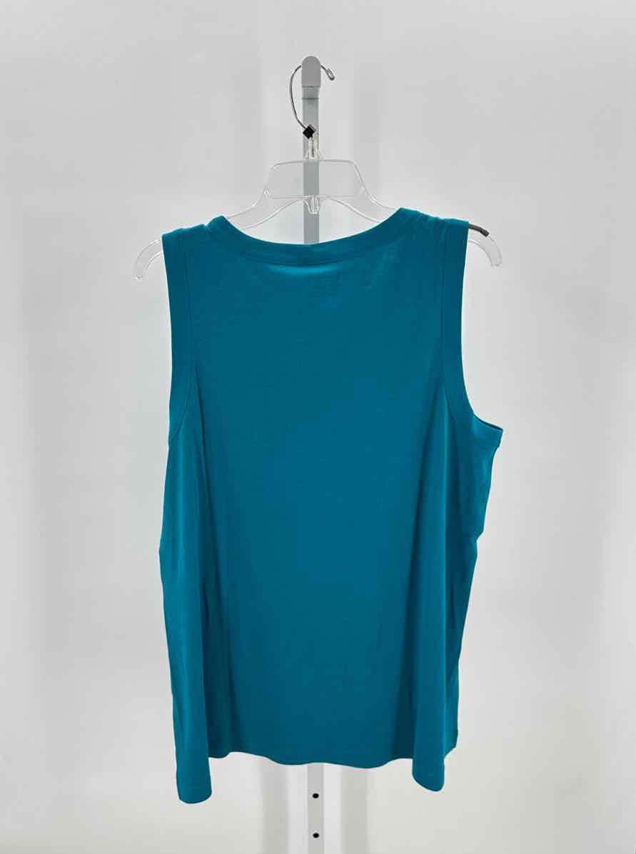 Chicos Blue Women Size 3 Womens Tank