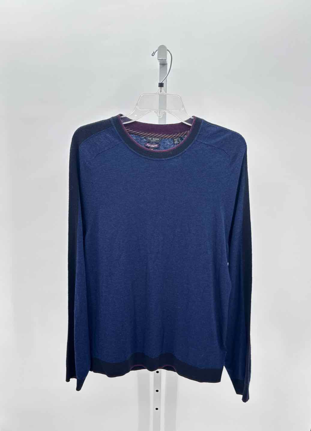 Ted Baker Blue Mens Size Large Mens Sweater