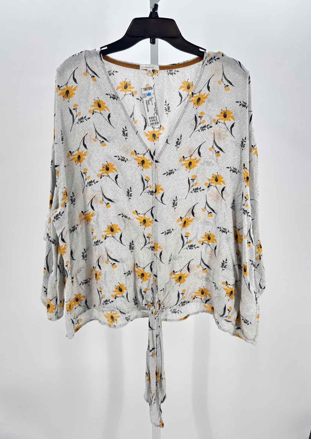 Maurices Gray Women Size 2X Womens 3/4