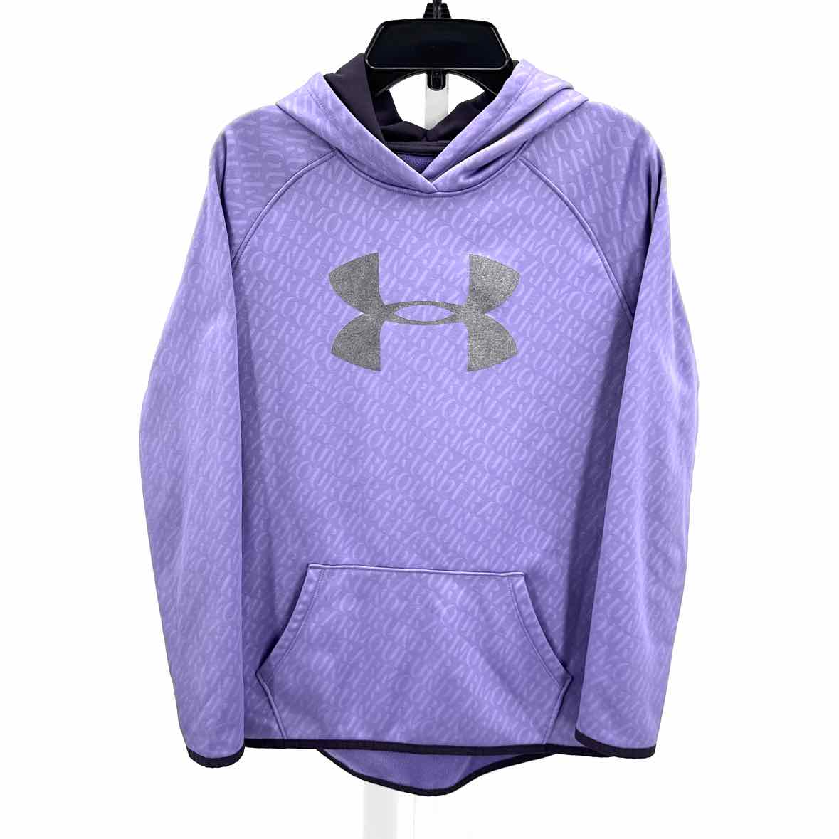 Under Armour Purple Child Size 18 Girls Hoodie