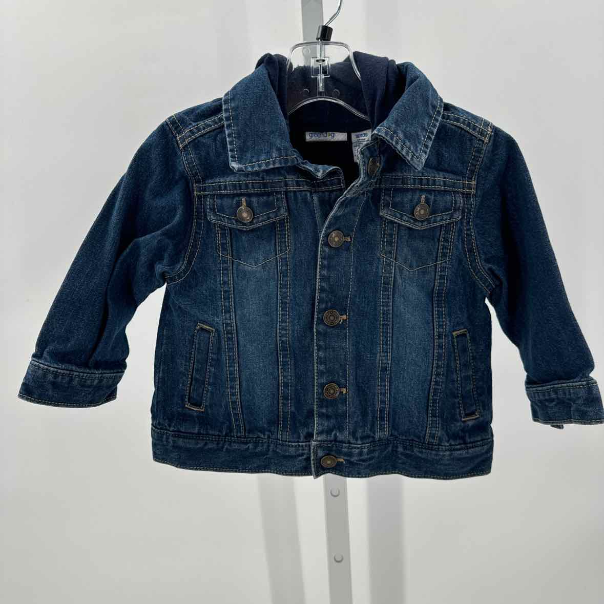 Denim Girls Coat