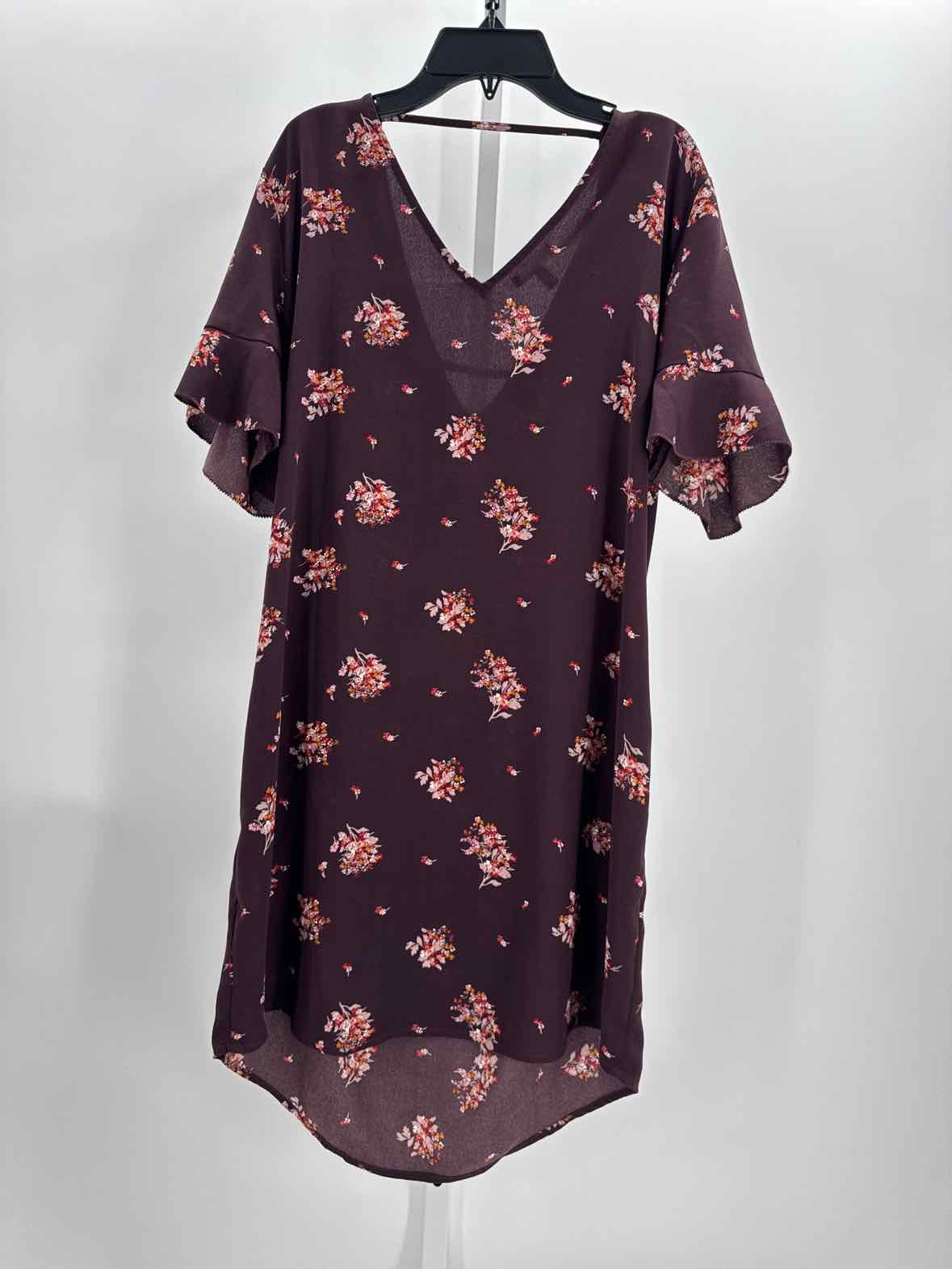 Maurices Maroon Women Size Medium Jrs Dress