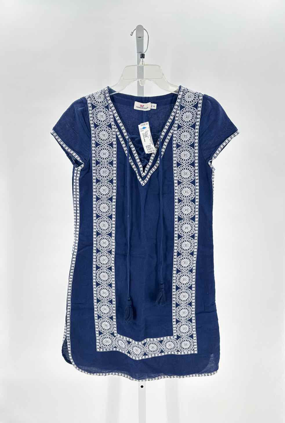Vineyard Vines blue/white Women Size Xsmall Womens Dress