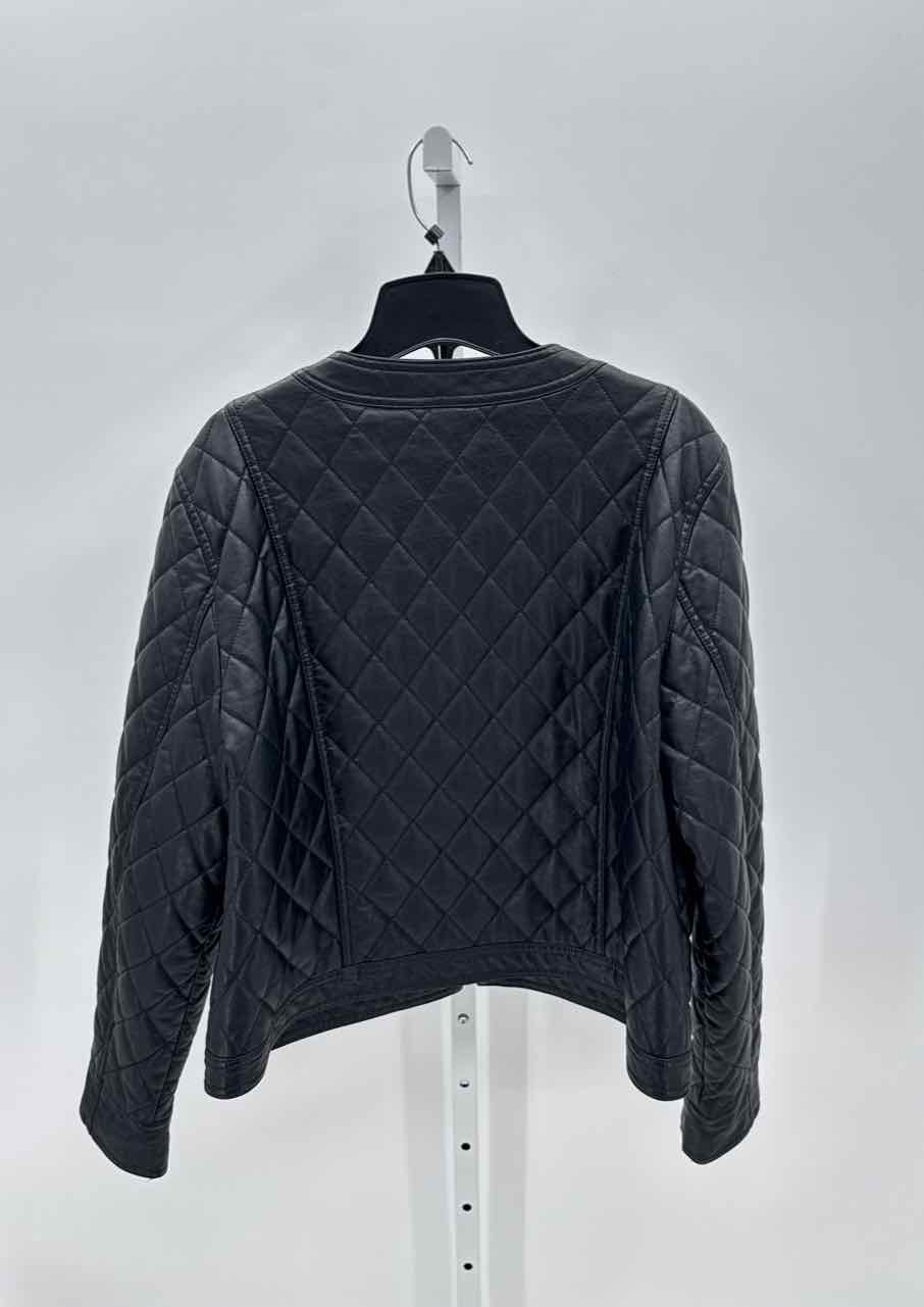 Tommy Hilfiger Black Women Size Large Womens Jacket