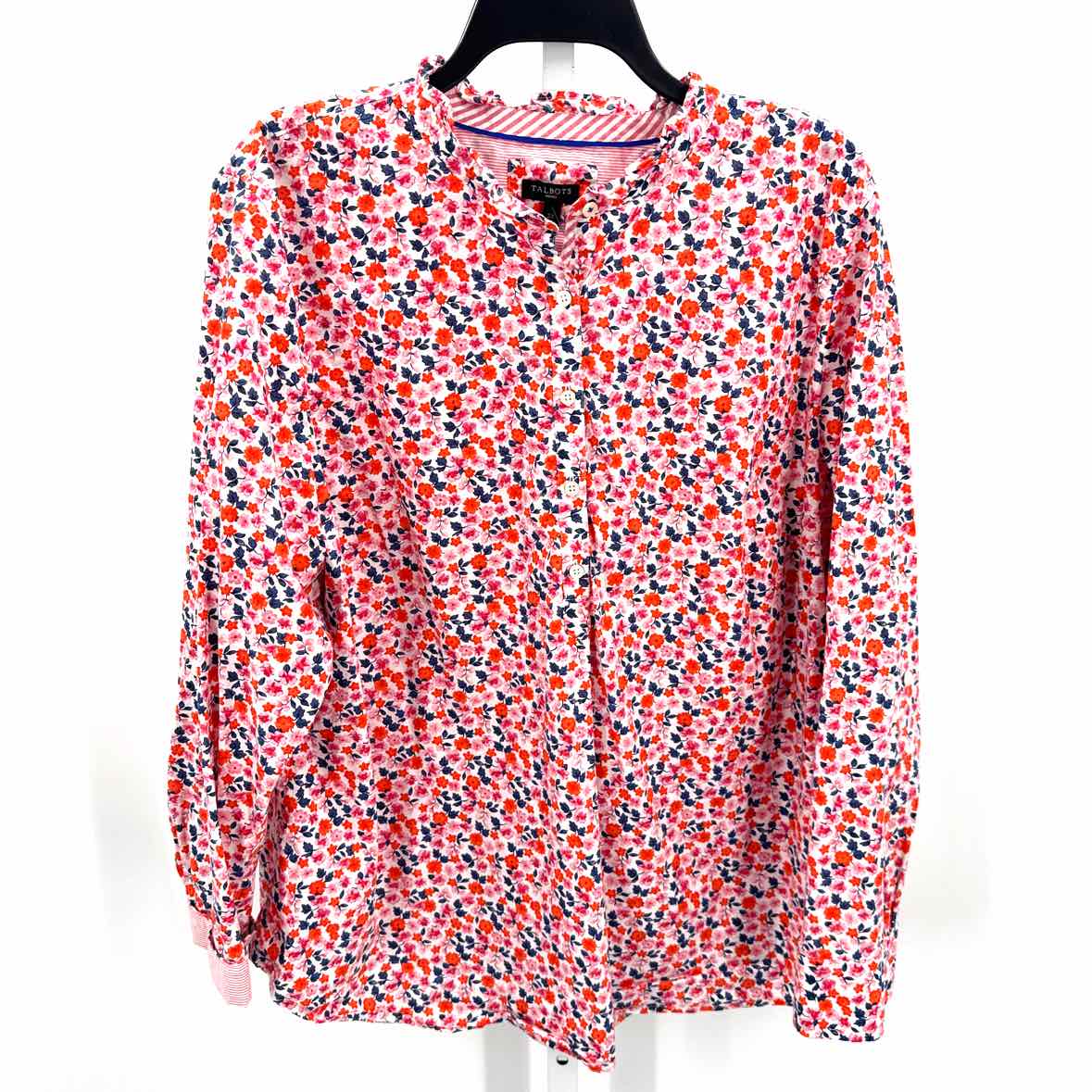 Womens Ls button/blouse