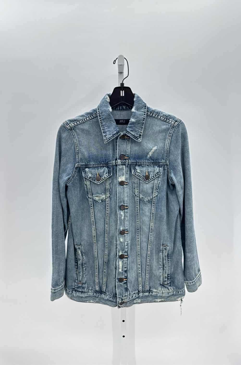 Able Denim Women Size Small Jrs Jacket