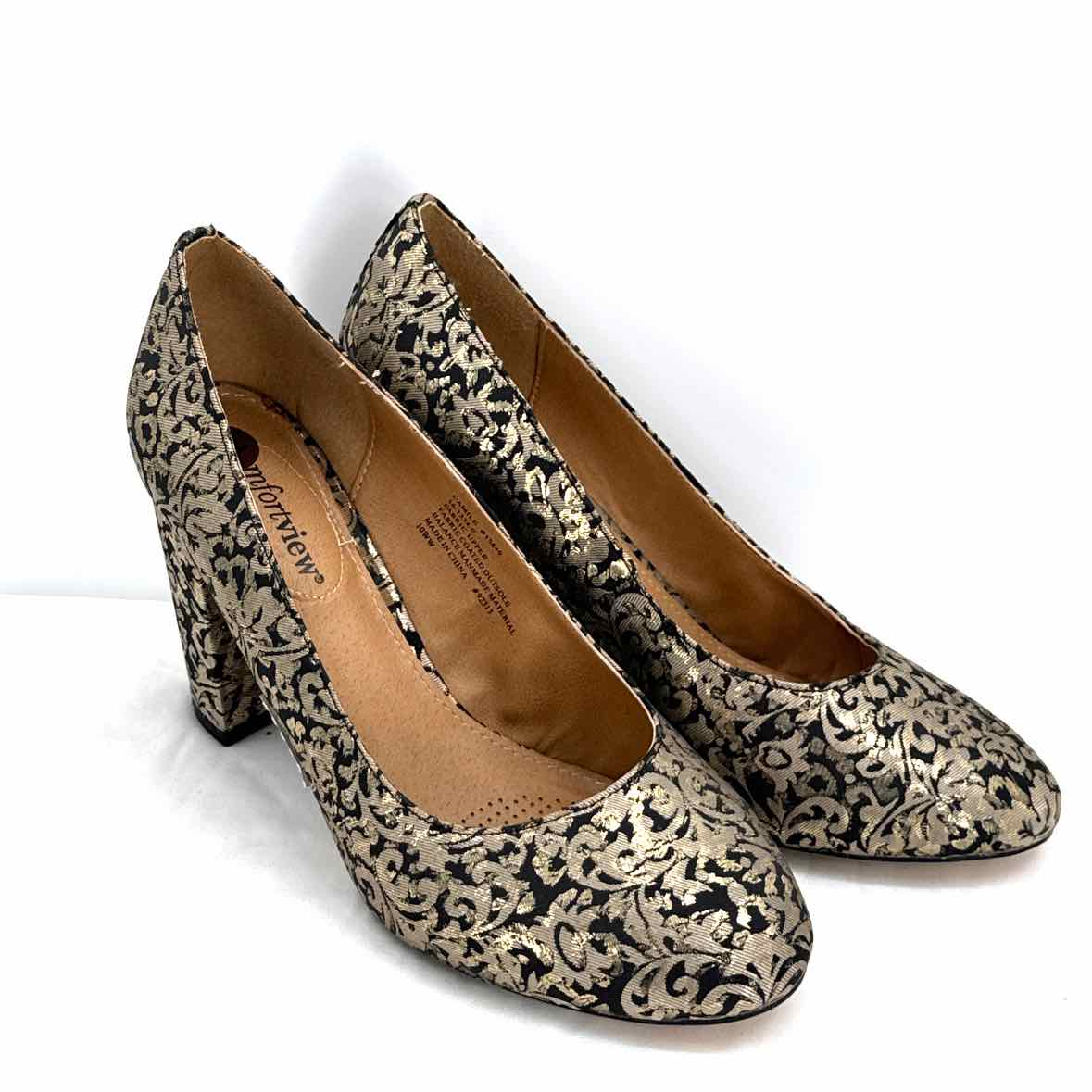 Comfortview Gray Women Size 10 Womens Shoes