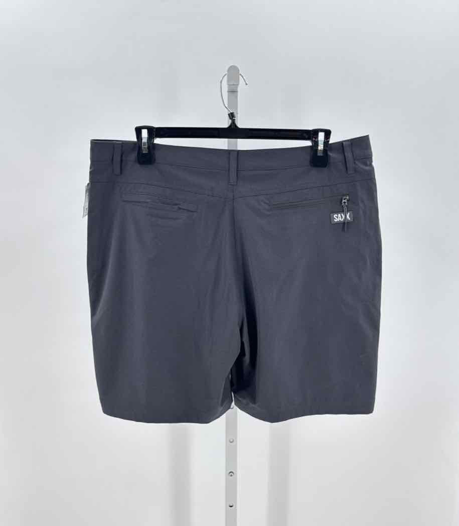 Saxx Gray Mens Size Large Mens Sports Shorts