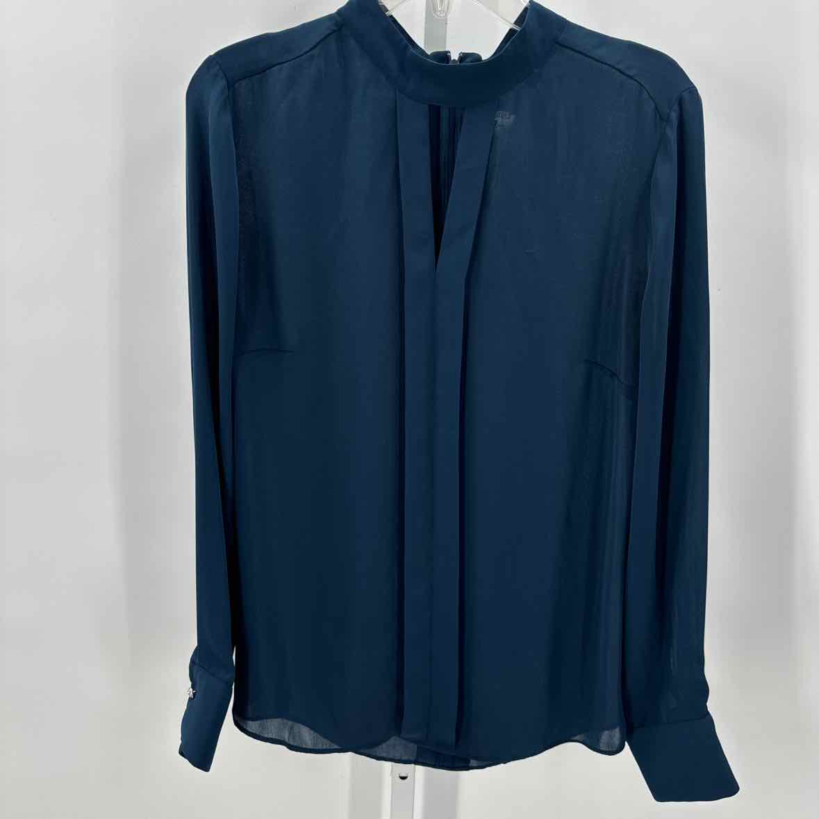 Womens Ls button/blouse