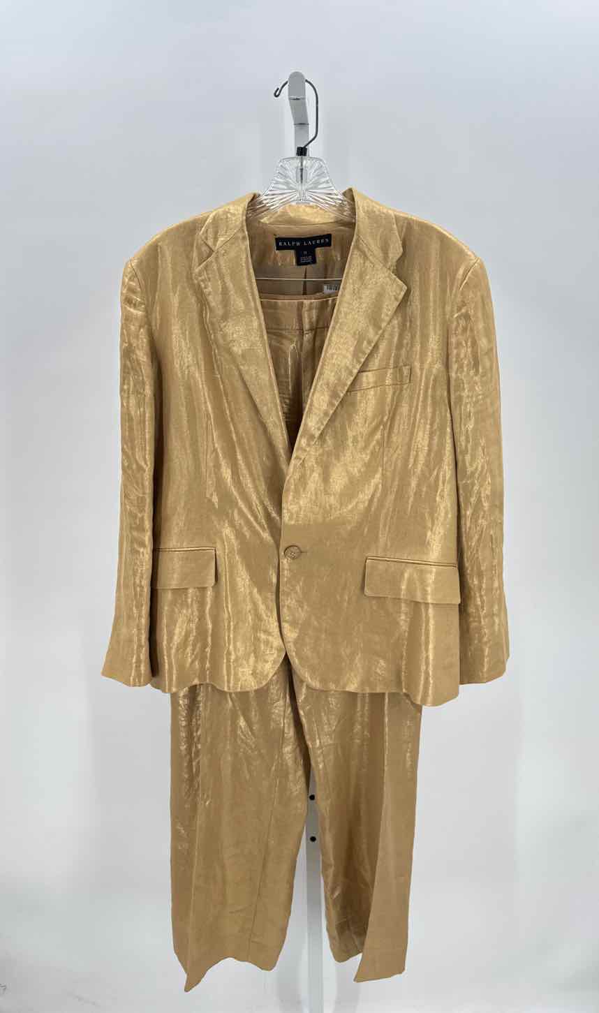 Ralph Lauren Gold Women Size Xlarge Womens 2 pc