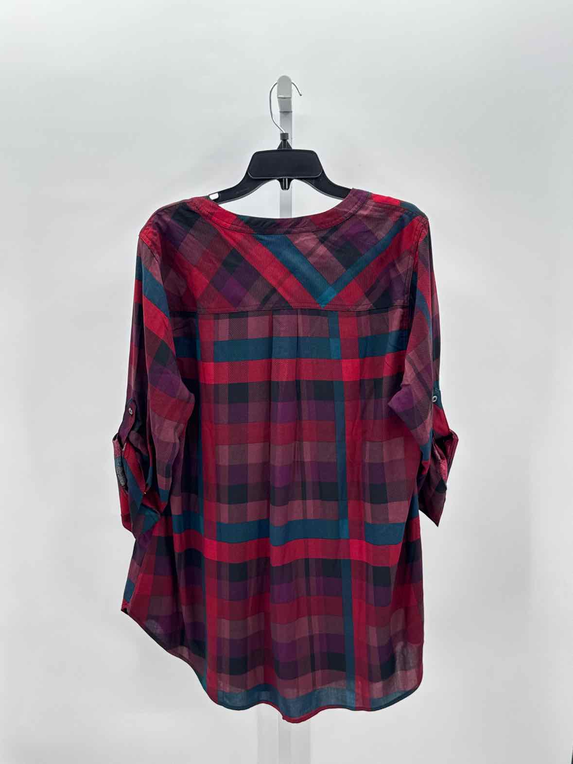 Torrid Red Women Size 1X Womens Tunic