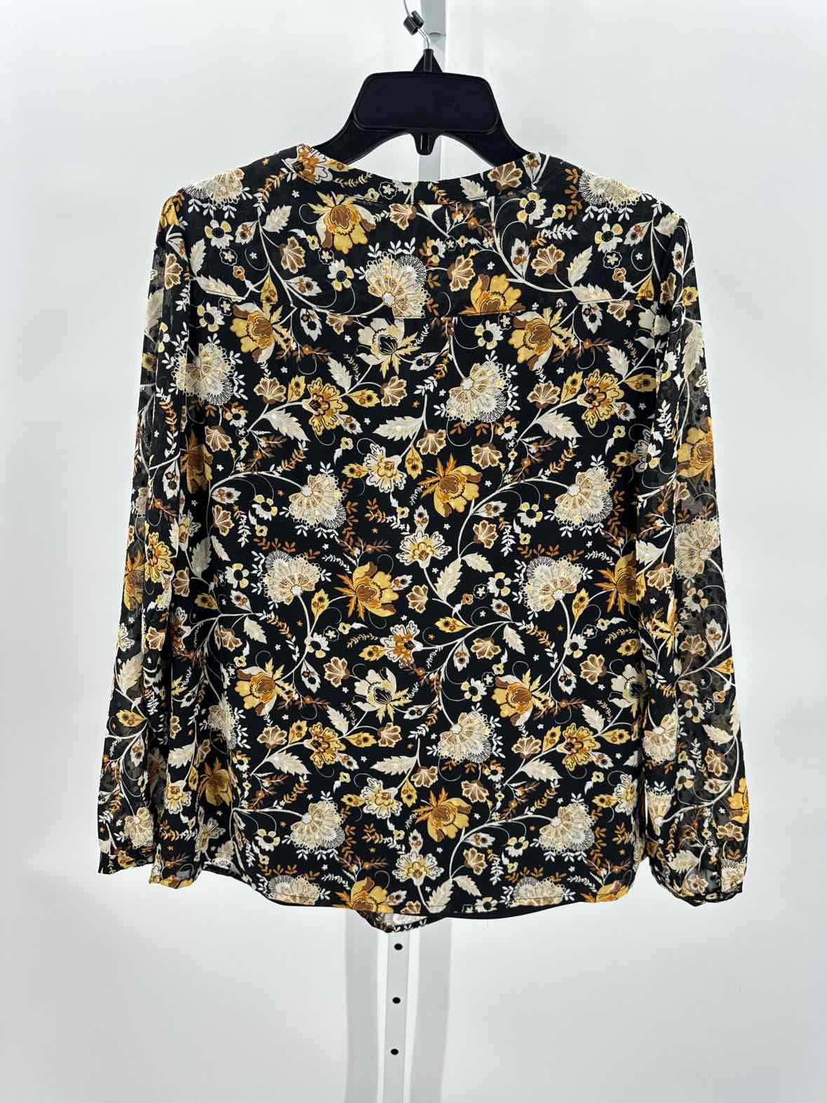 Womens Ls button/blouse