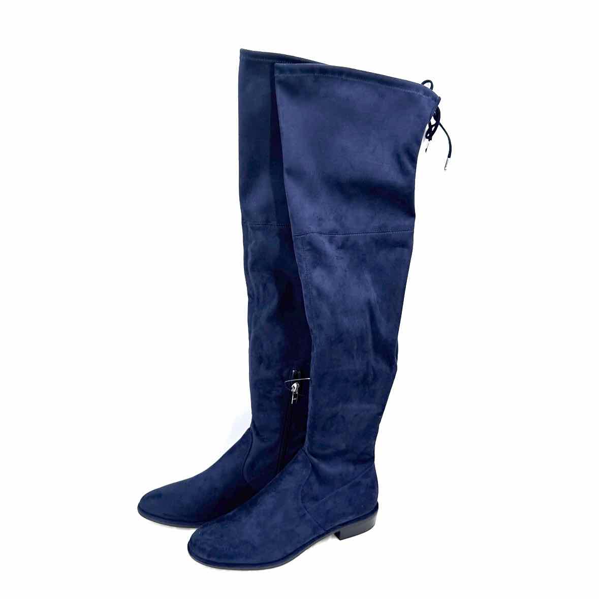 Marc Fisher Blue Women Size 7.5 Womens Boots