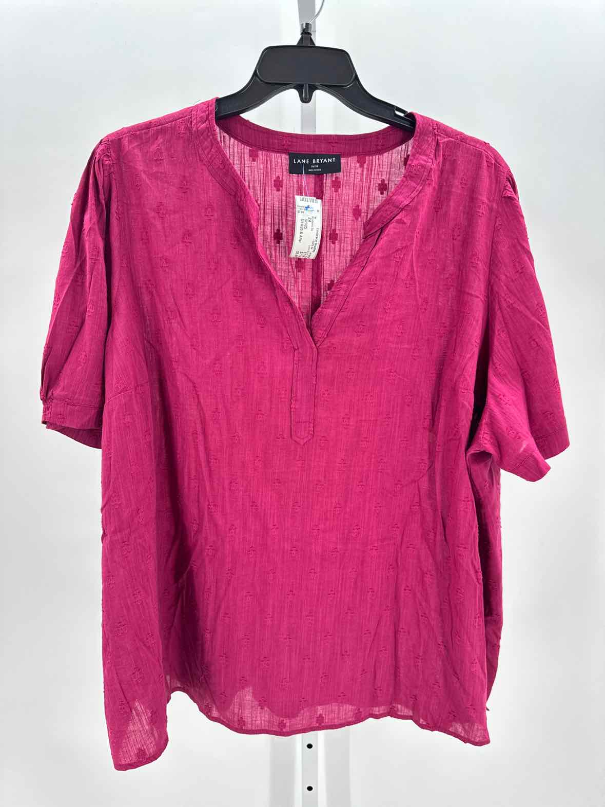 Lane Bryant Blue Women Size 24 Womens Ss