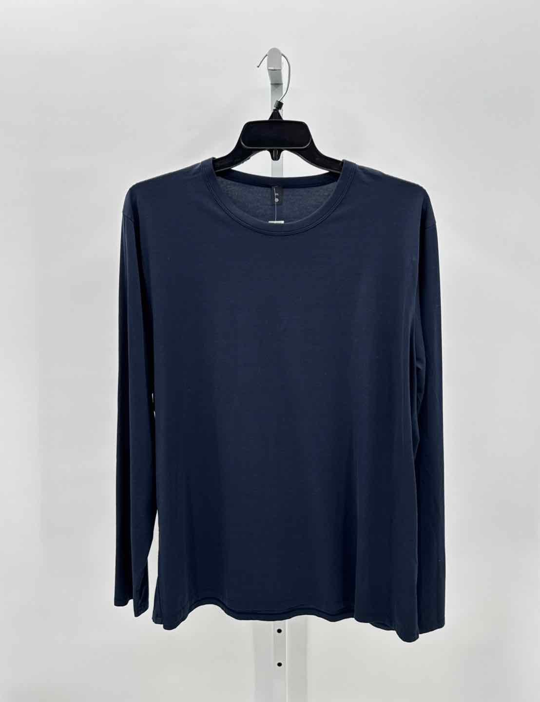 Lululemon Navy Mens Size 1x Mens Sports Ls