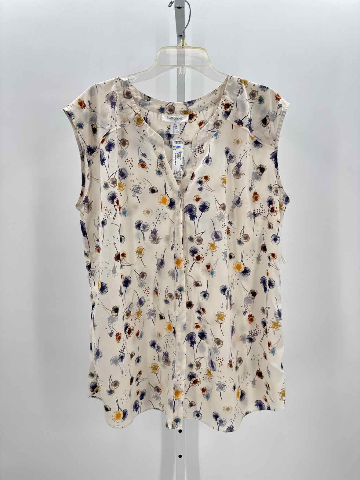 Motherhood Cream Women Size Xlarge Maternity Slvls