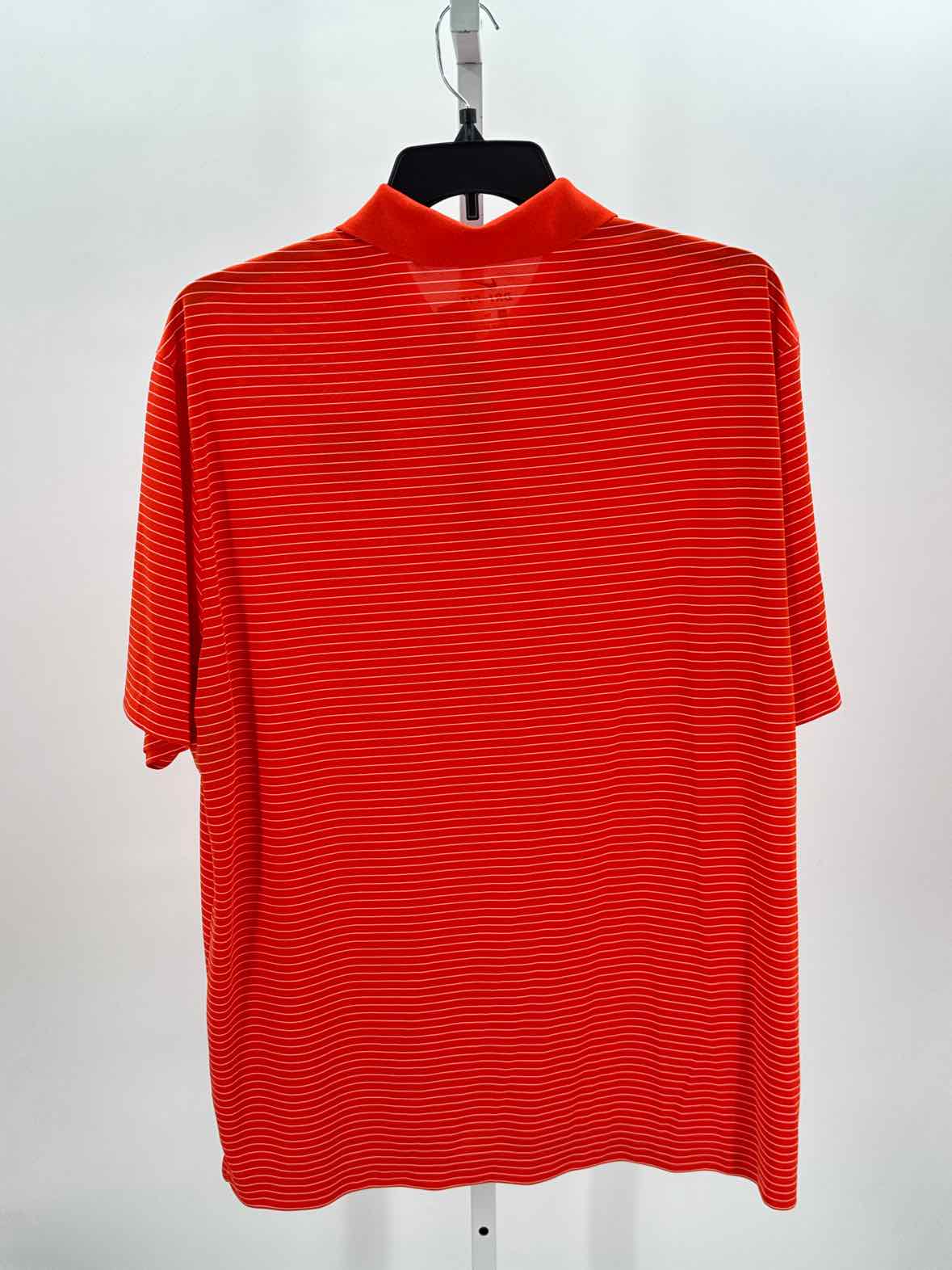 Nike Orange Mens Size XXL Mens Sports SS Polo
