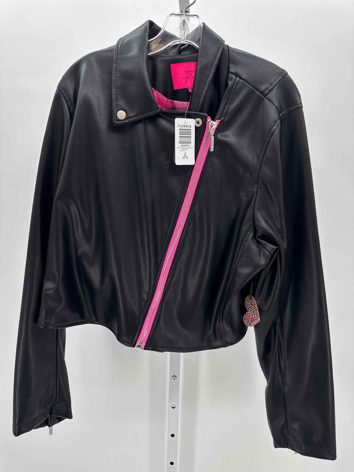 Torrid Black Women Size 3X Womens Jacket
