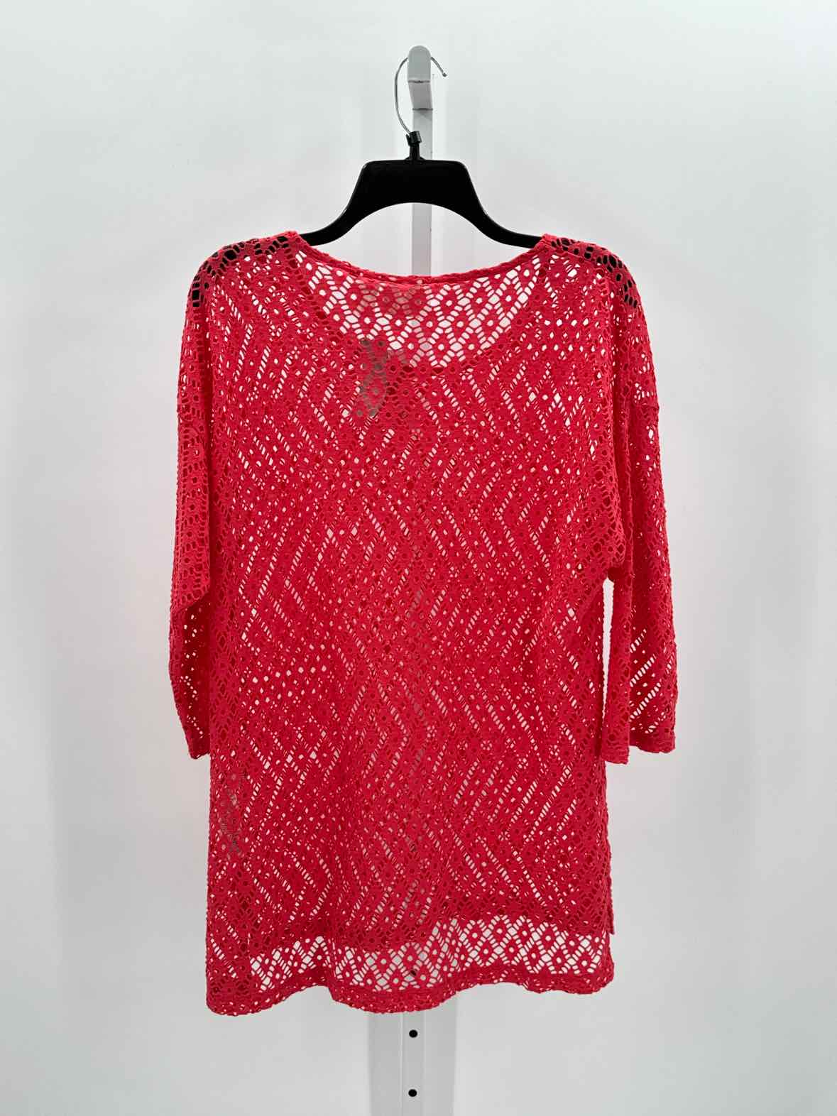 Chicos Pink Women Size 2 Womens 3/4