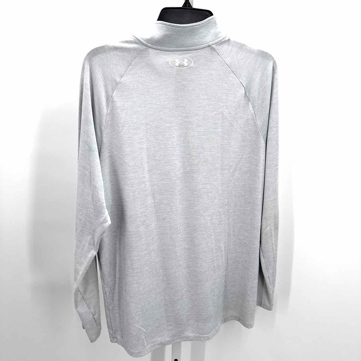 Under Armour Gray Mens Size Large Mens Sports Pullover