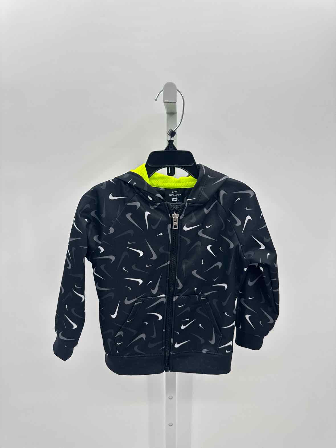 Nike Black Child Size 24 Months Boys Hoodie