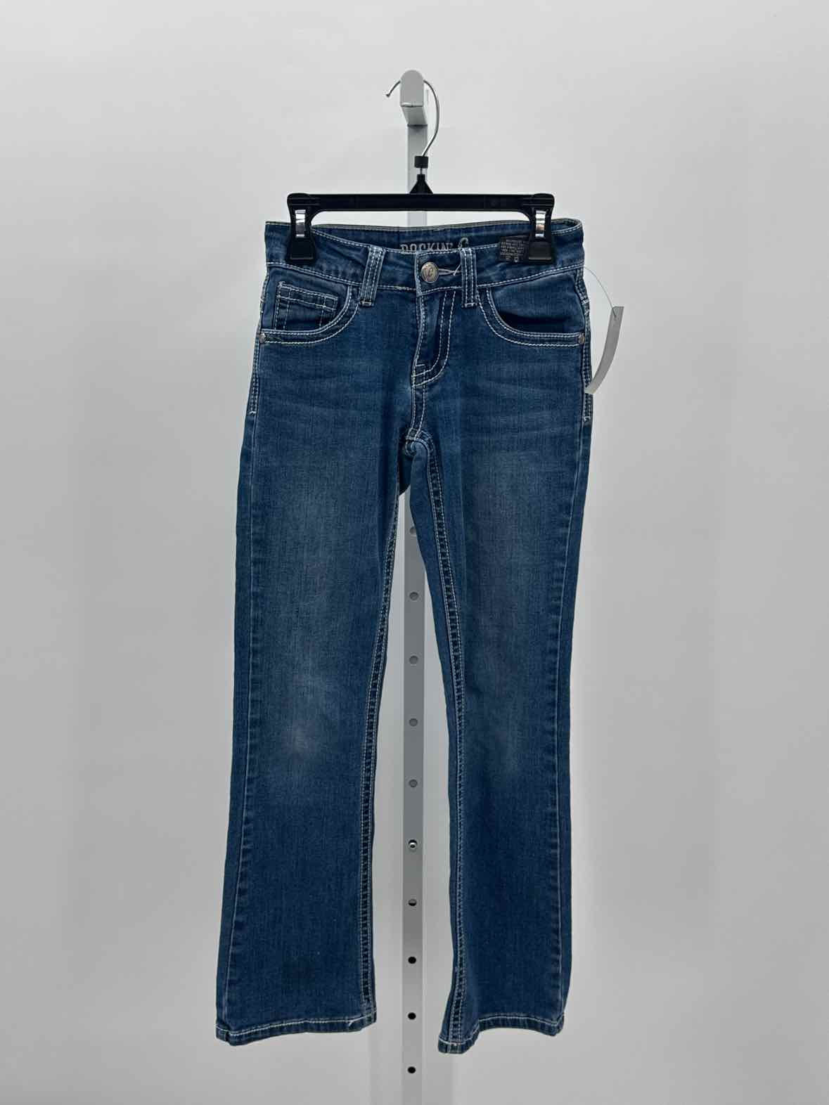 Rockin' C Denim Child Size 8 Girls Jeans