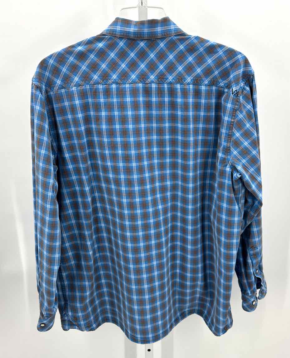 5.11 Tactical Series Blue Mens Size XLarge Mens Ls button