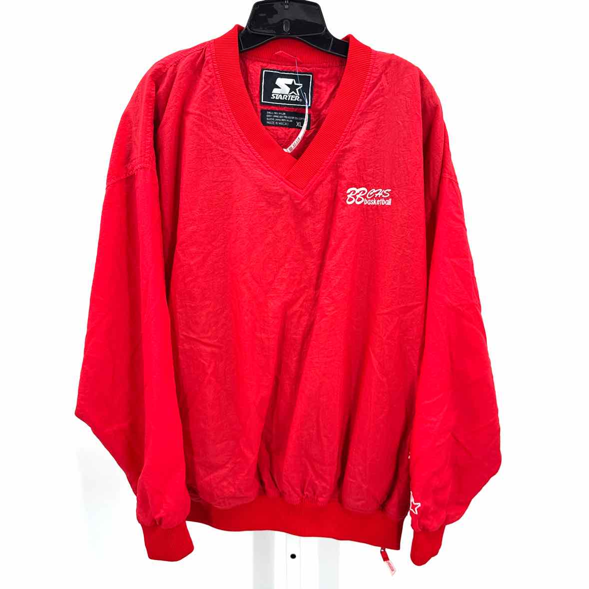 Starter Red Mens Size XLarge Mens Sports Pullover