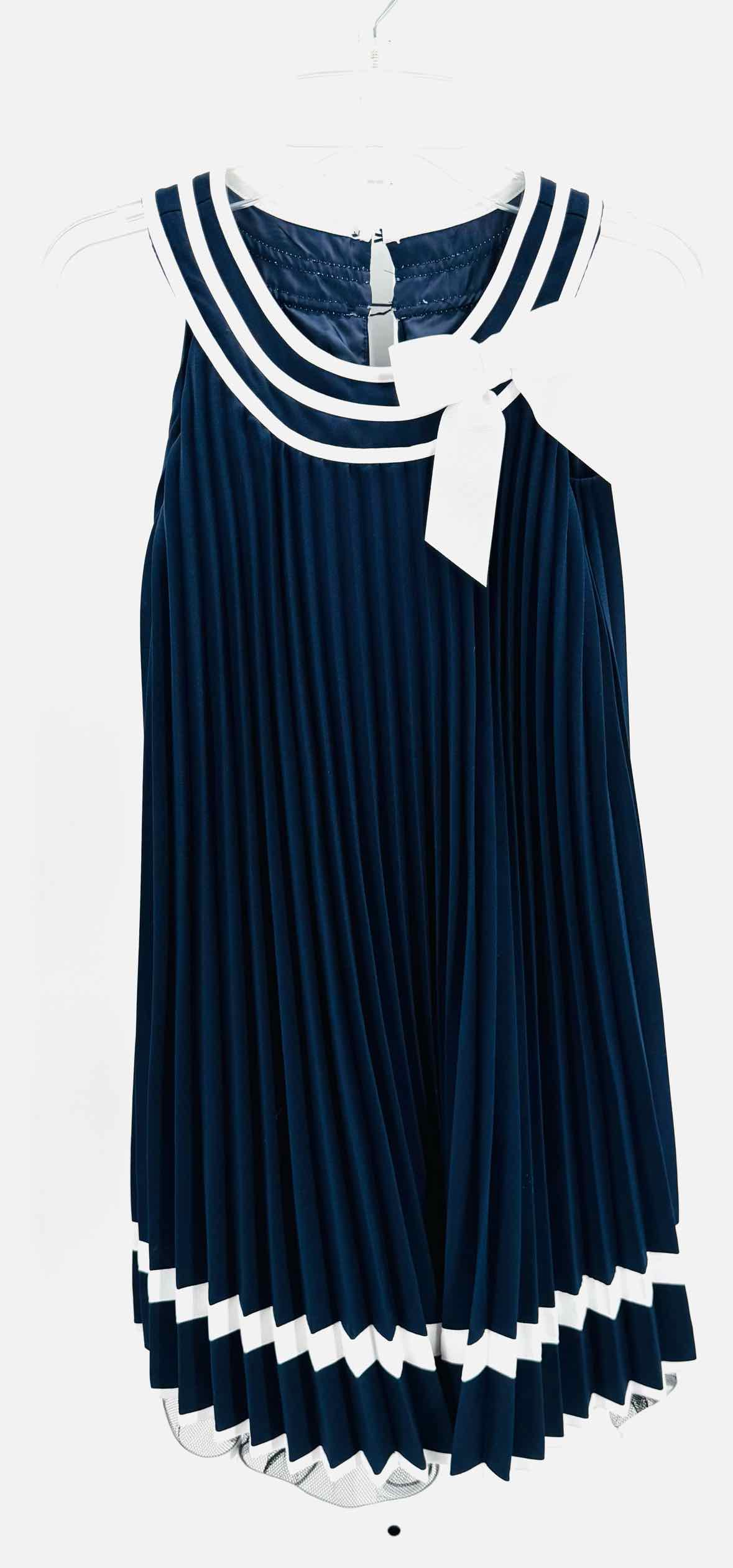 Bonnie Jean Navy Child Size 10 Girls Dress