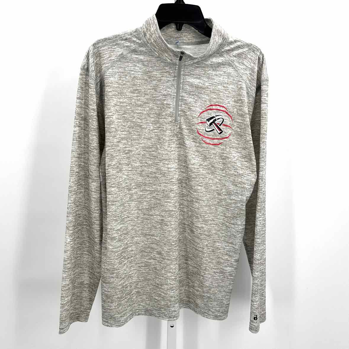 Badger Gray Women Size Medium Jrs Sports Pullover