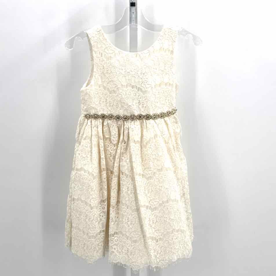 American Princess Cream Child Size 5 Girls Dress
