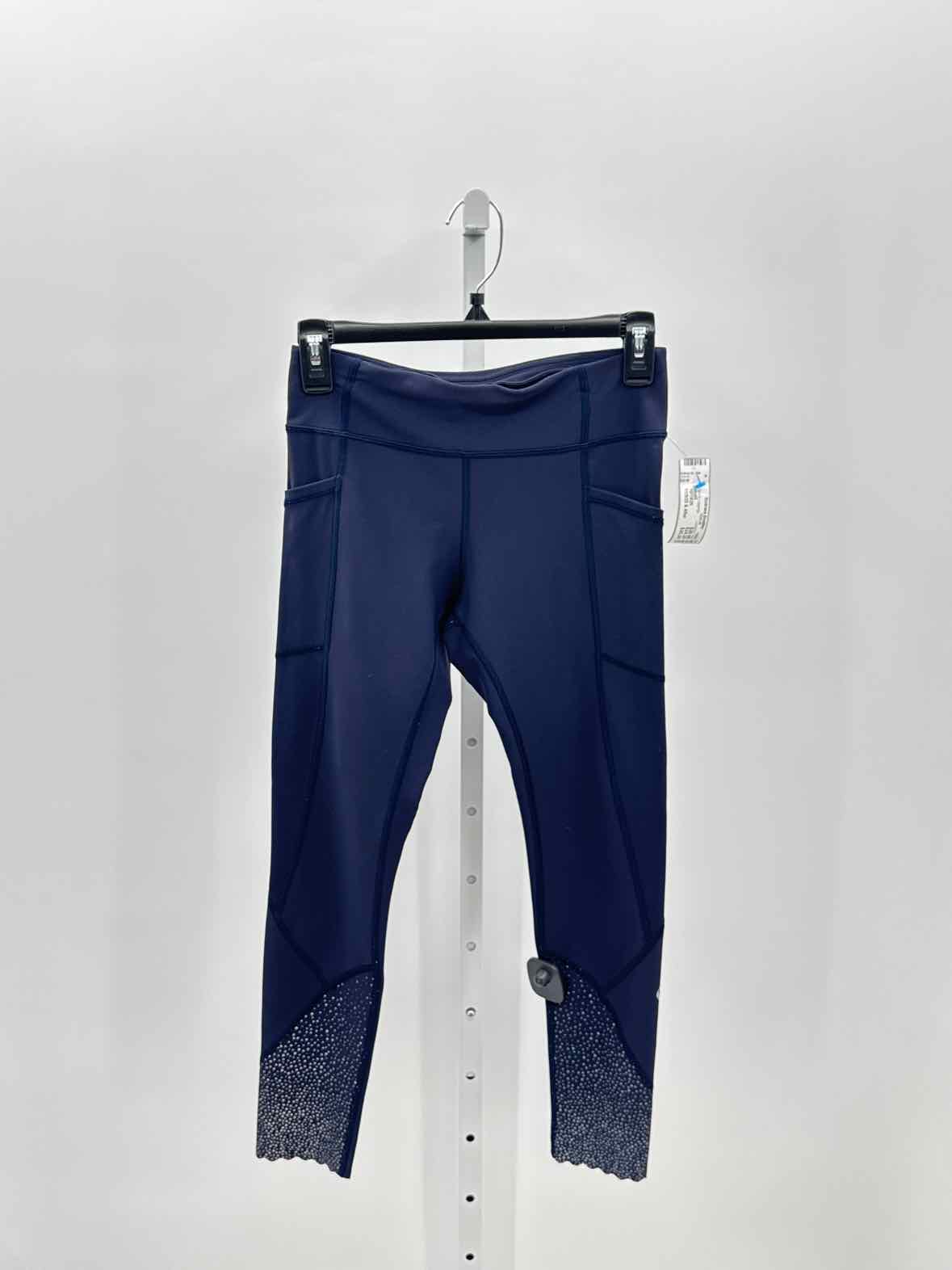 Lululemon Navy Women Size Small Jrs Sports Leggings