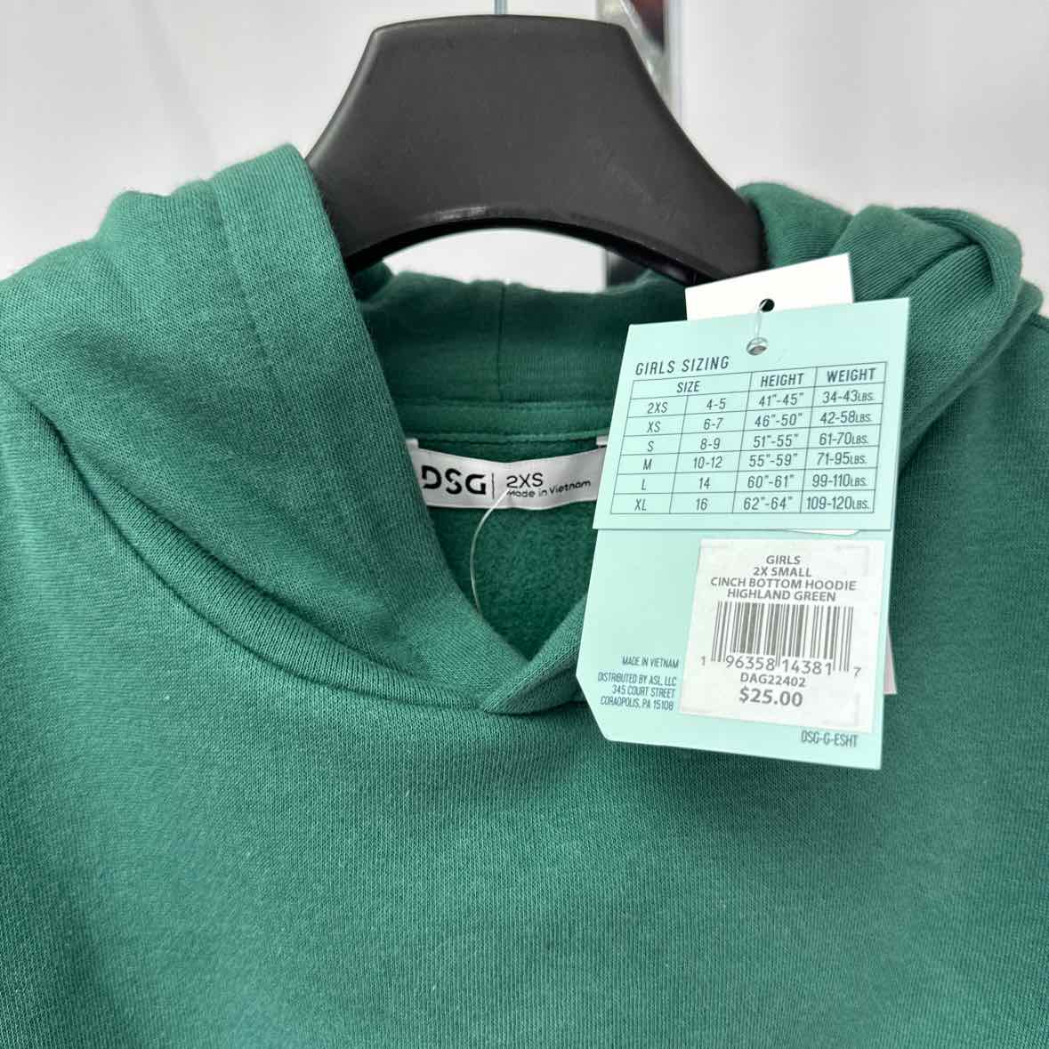 Green Girls Hoodie